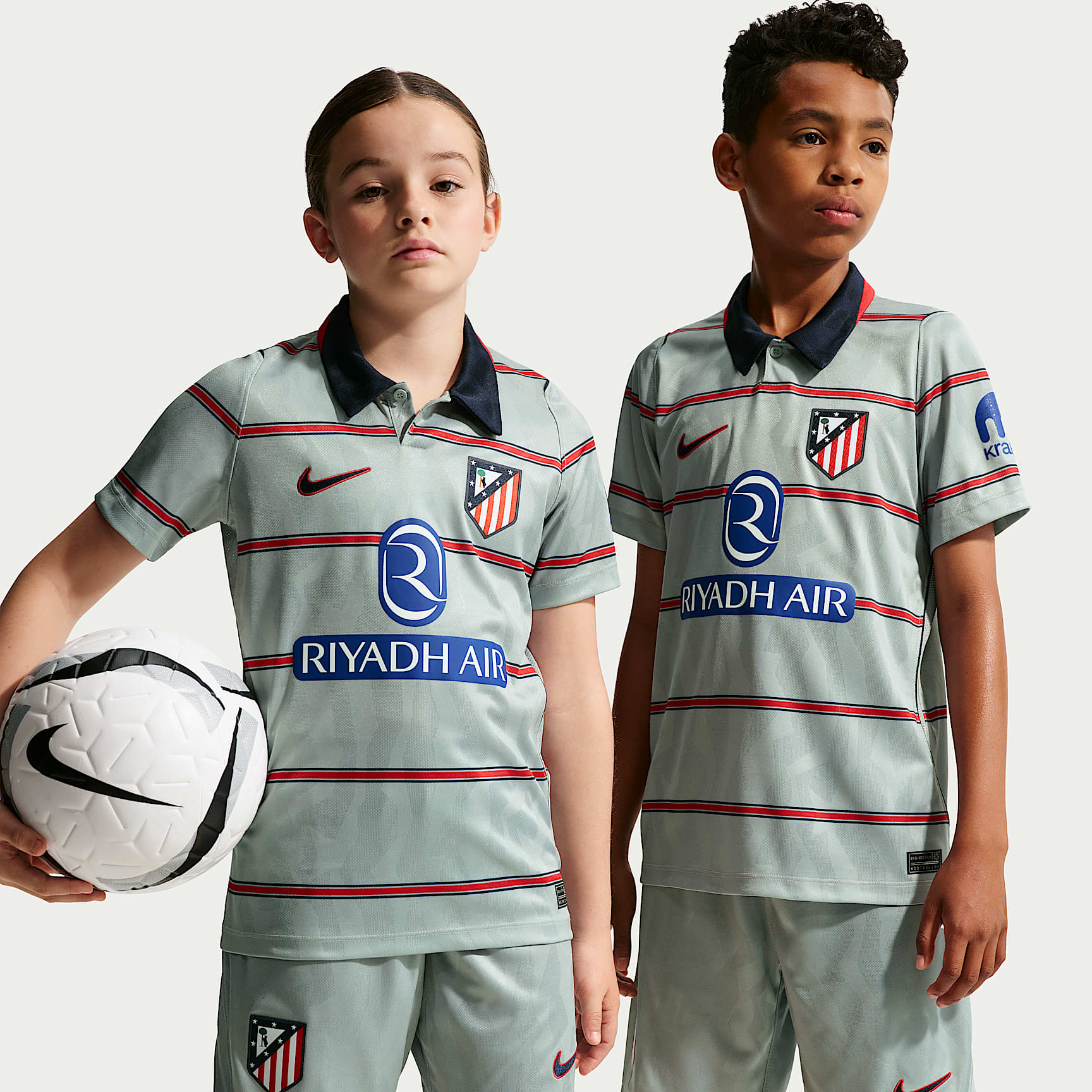 Atlético Madrid 2026/27 Stadium Third Older Kids' Nike Dri-FIT
